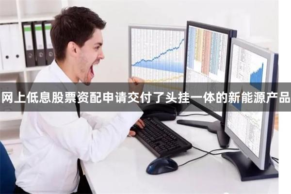 网上低息股票资配申请交付了头挂一体的新能源产品